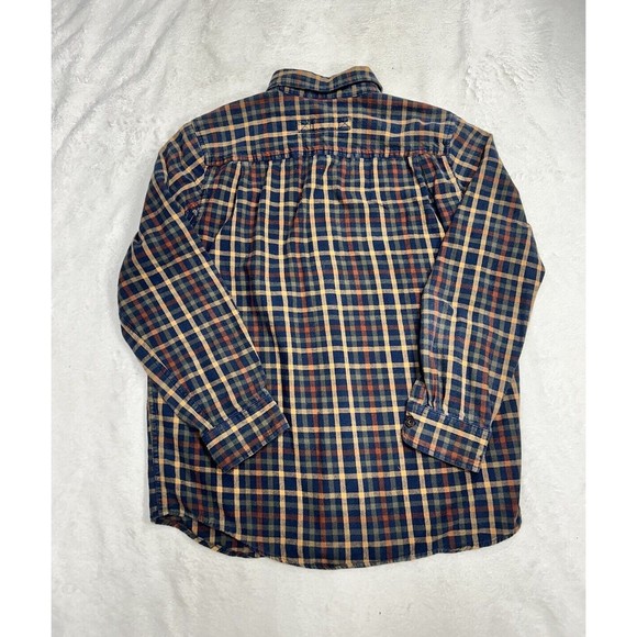 Duluth Trading Men’s Button Down Shirt Size Large Plaid Flannel Work Long Sleeve - Picture 9 of 9